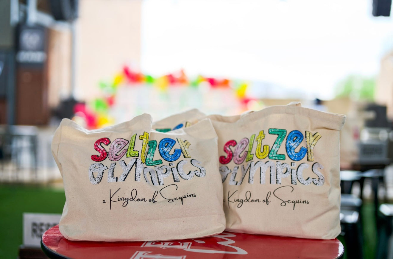 Seltzer Olympics Canvas Tote Bag