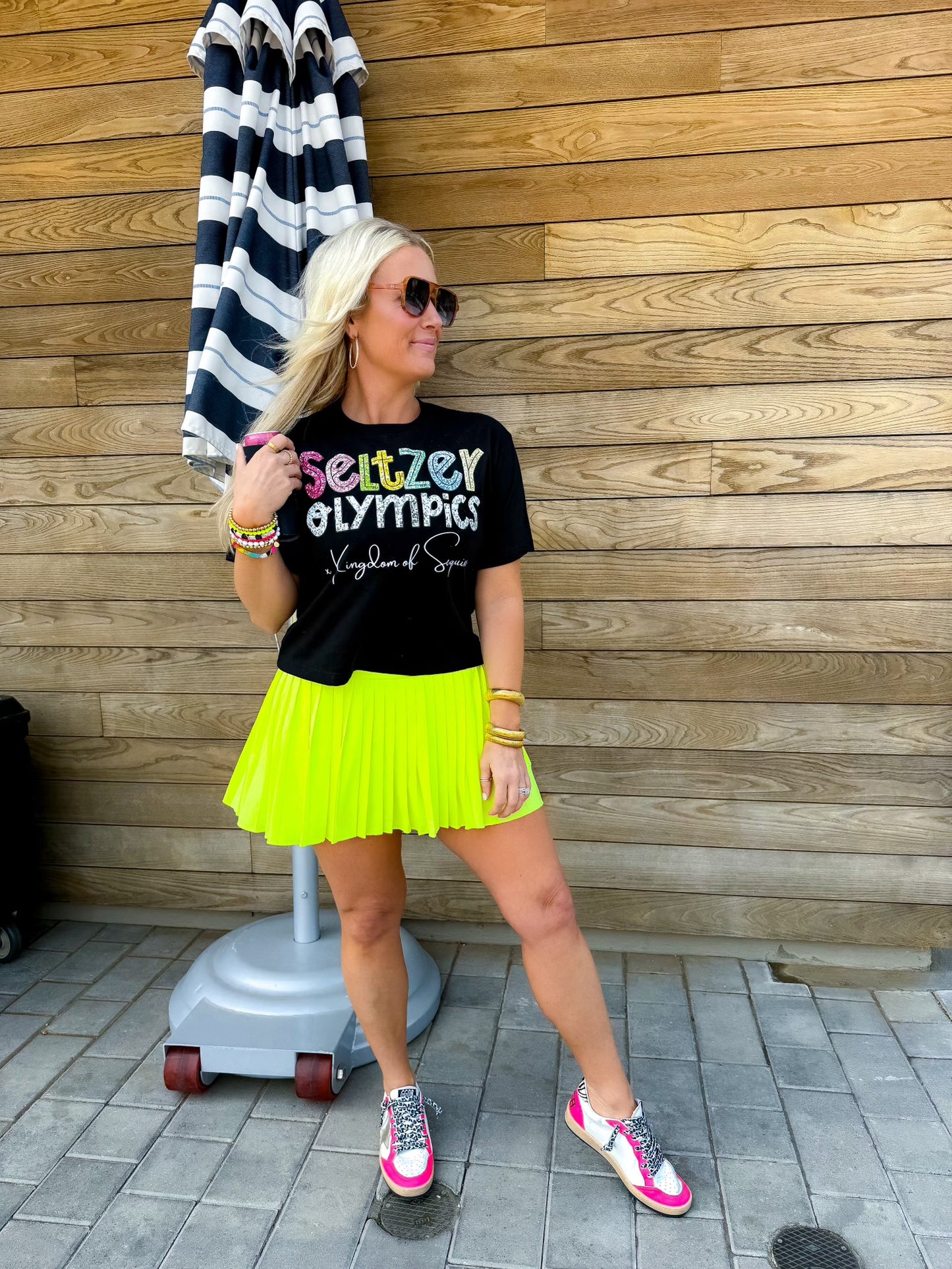 Seltzer Olympics Cropped Tee