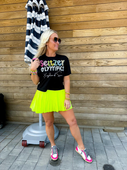Seltzer Olympics Cropped Tee