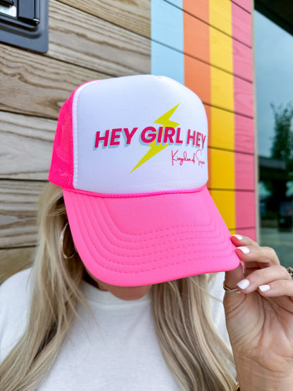 Hey Girl Hey Trucker Hats