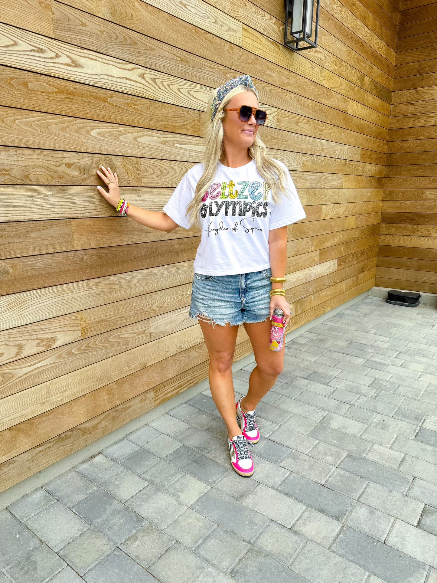 Seltzer Olympics Cropped Tee