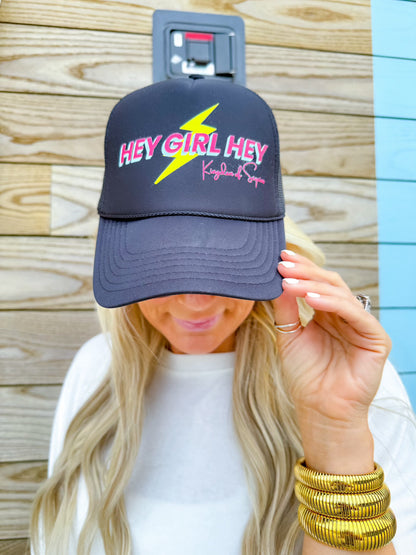 Hey Girl Hey Trucker Hats