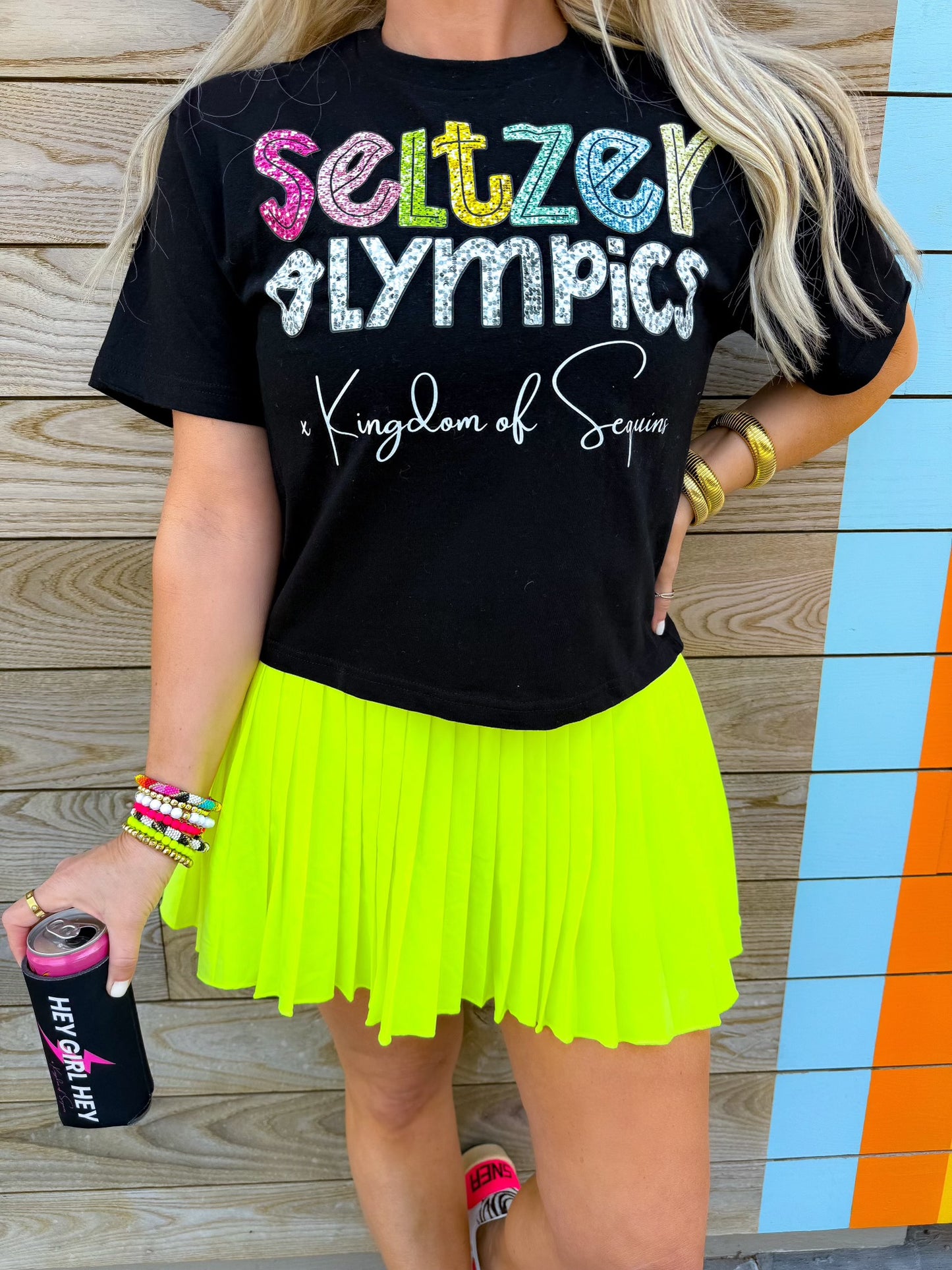 Seltzer Olympics Cropped Tee