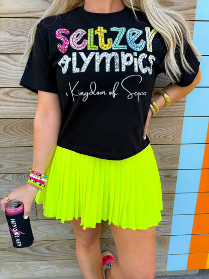 Seltzer Olympics Cropped Tee