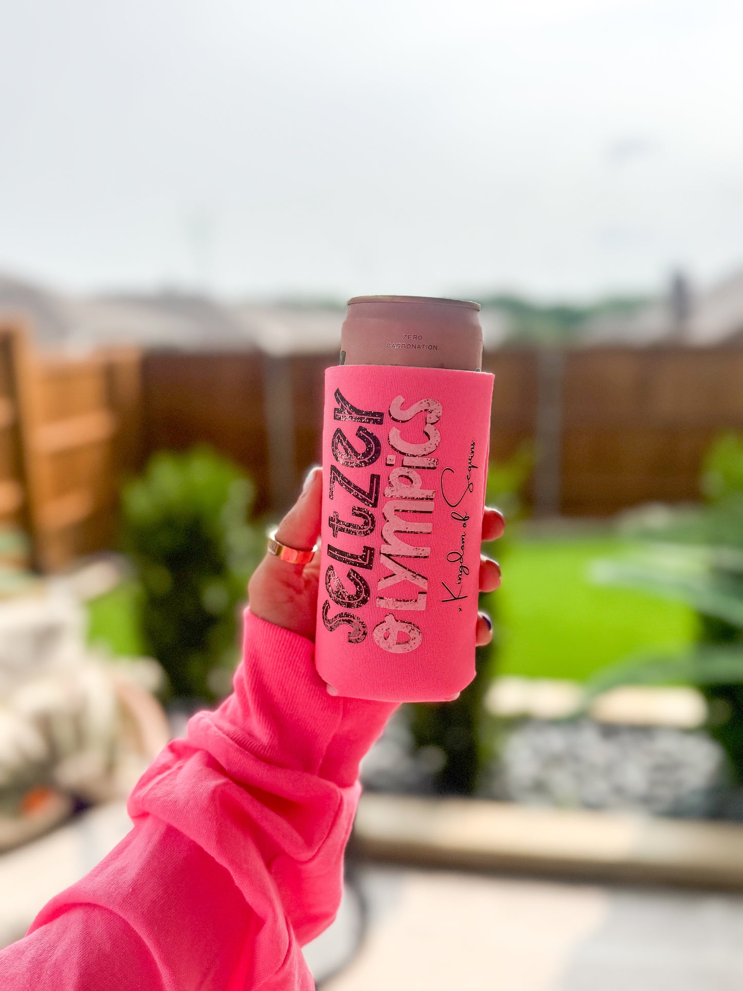 Seltzer Olympics Koozies