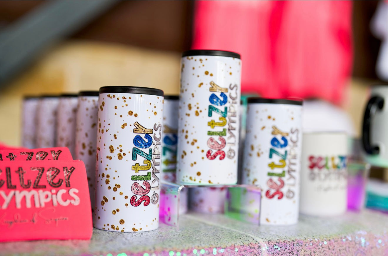 Seltzer Olympics Hard Koozies