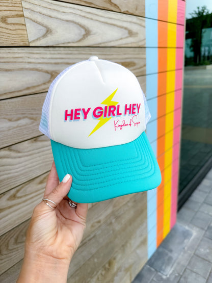 Hey Girl Hey Trucker Hats