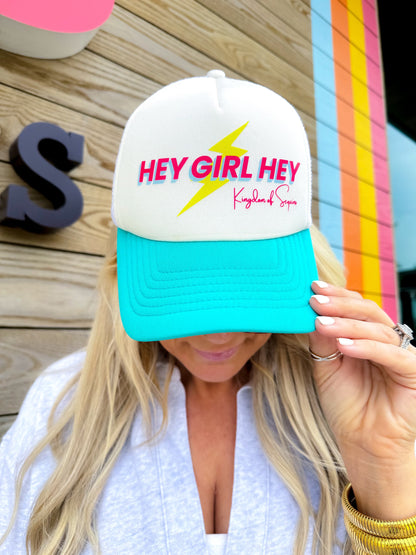 Hey Girl Hey Trucker Hats